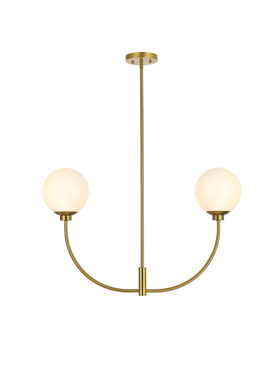 Elegant Nyomi LD816D30SG Chandelier Light - Satin Gold