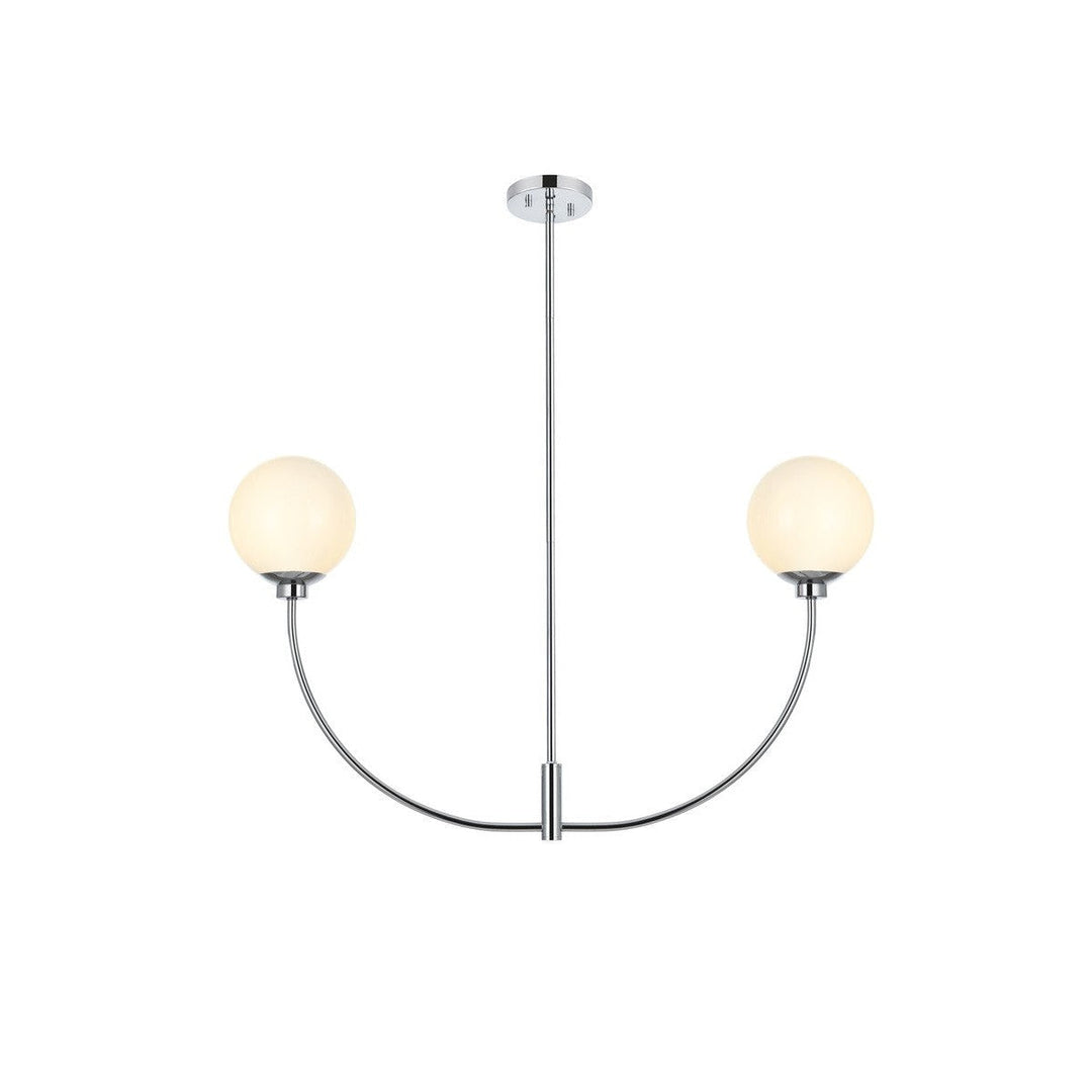 Elegant Nyomi LD816D36C Chandelier Light - Chrome