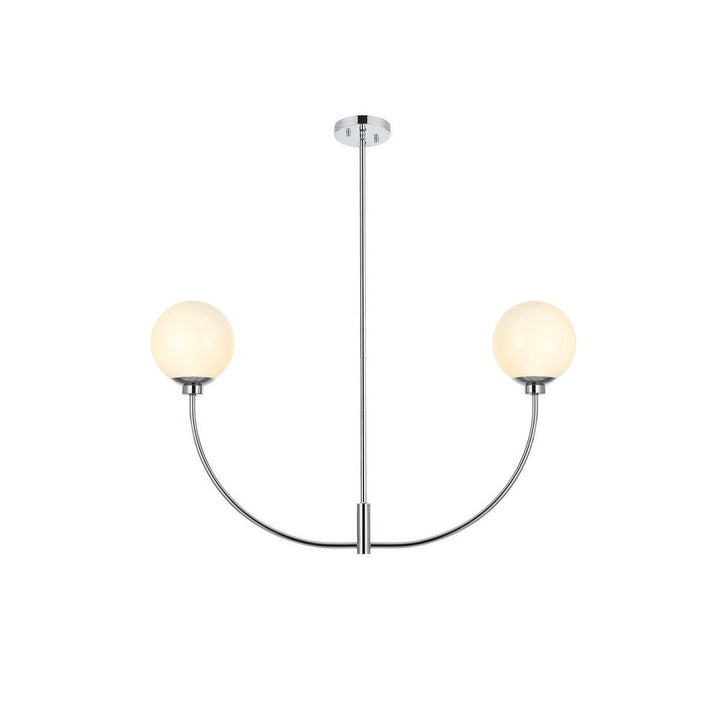 Elegant Nyomi LD816D36C Chandelier Light - Chrome