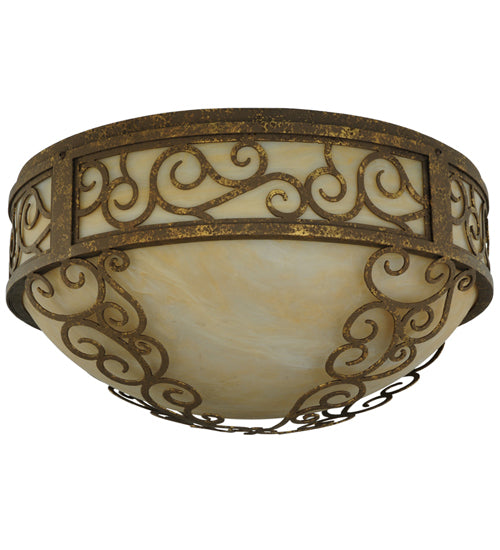 Meyda Tiffany Lilliana 137511 Ceiling Light - Vintage Copper