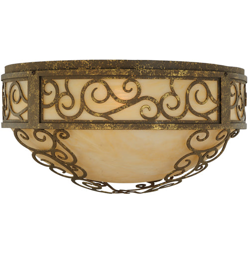 Meyda Tiffany Lilliana 137511 Ceiling Light - Vintage Copper