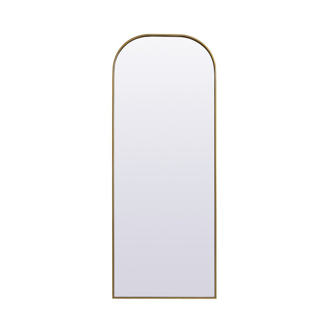 Elegant Lighting MR1B2874BRS Modern Blaire Mirror Brass