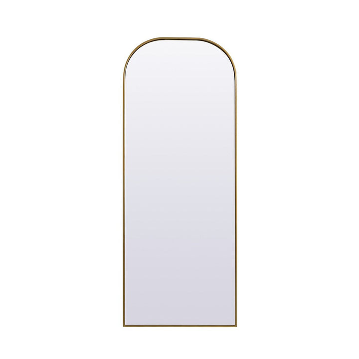 Elegant Lighting MR1B2874BRS Modern Blaire Mirror Brass