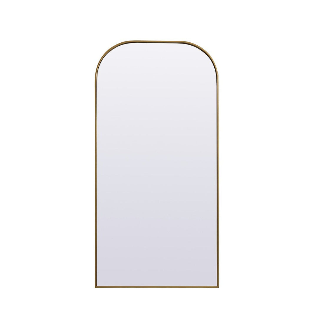 Elegant Lighting MR1B3266BRS Modern Blaire Mirror Brass