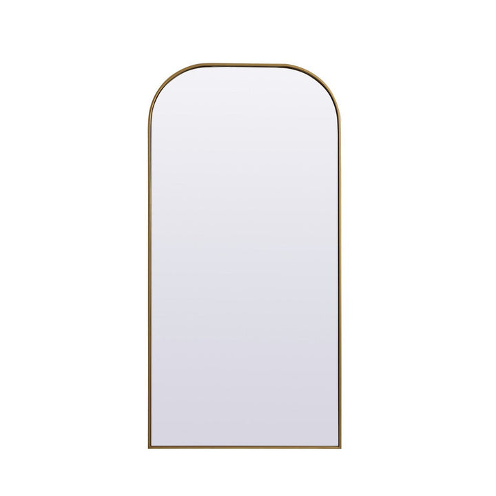 Elegant Lighting MR1B3266BRS Modern Blaire Mirror Brass