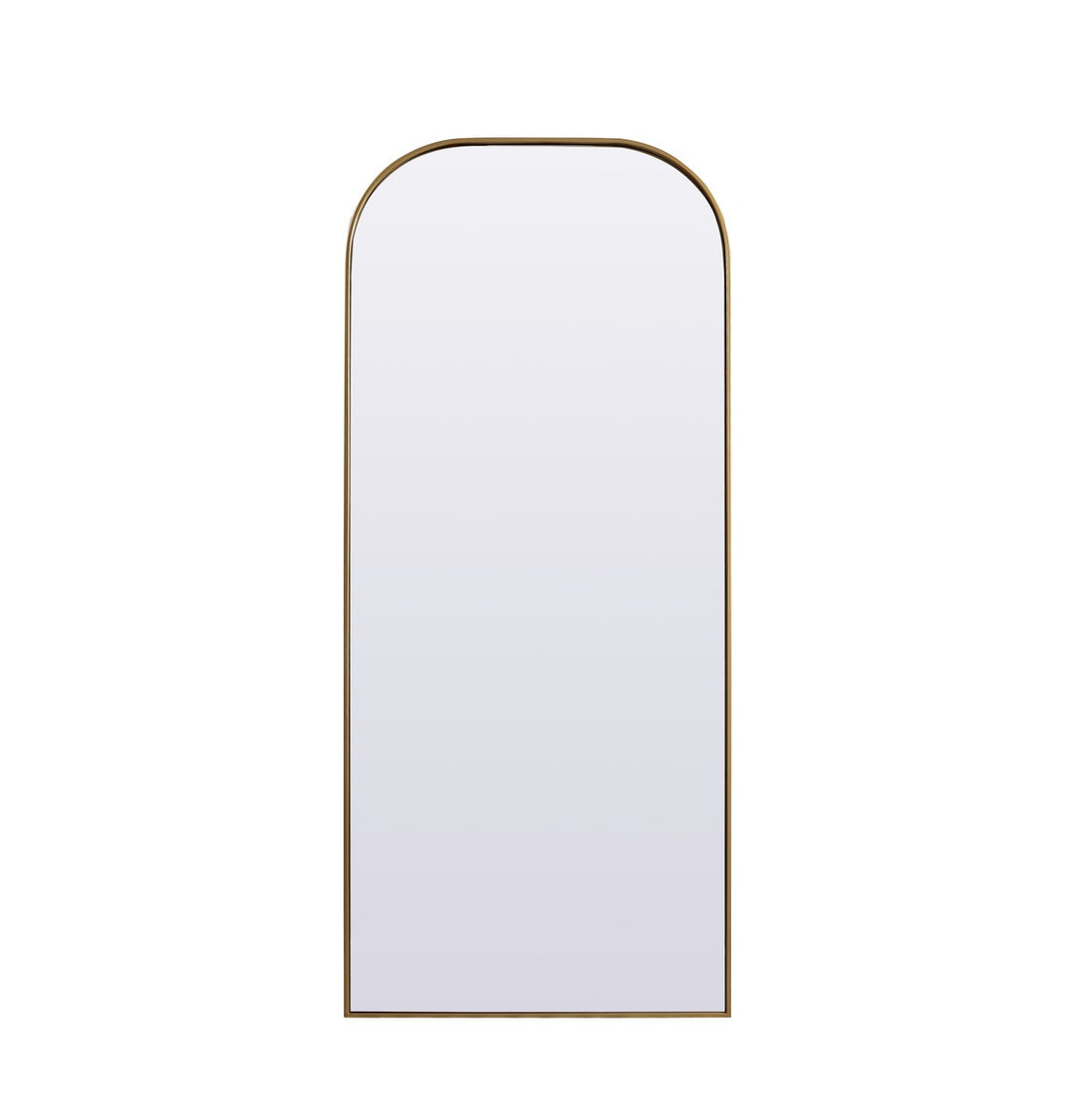 Elegant Lighting MR1B3276BRS Modern Blaire Mirror Brass