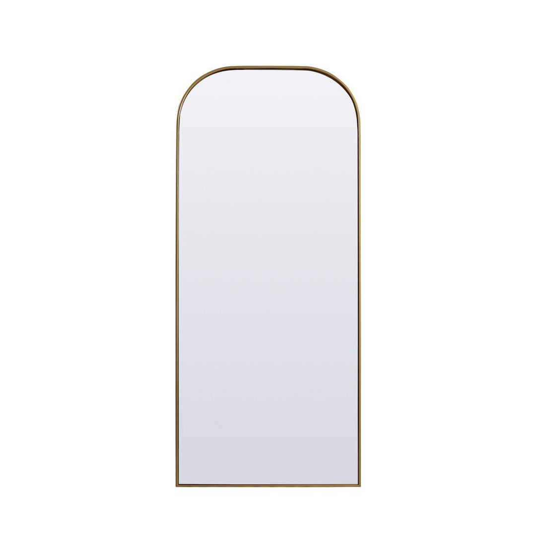 Elegant Lighting MR1B3276BRS Modern Blaire Mirror Brass