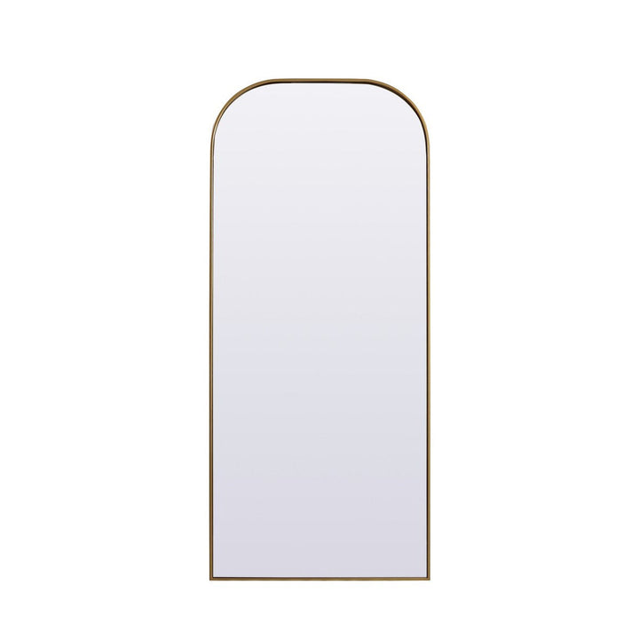 Elegant Lighting MR1B3276BRS Modern Blaire Mirror Brass