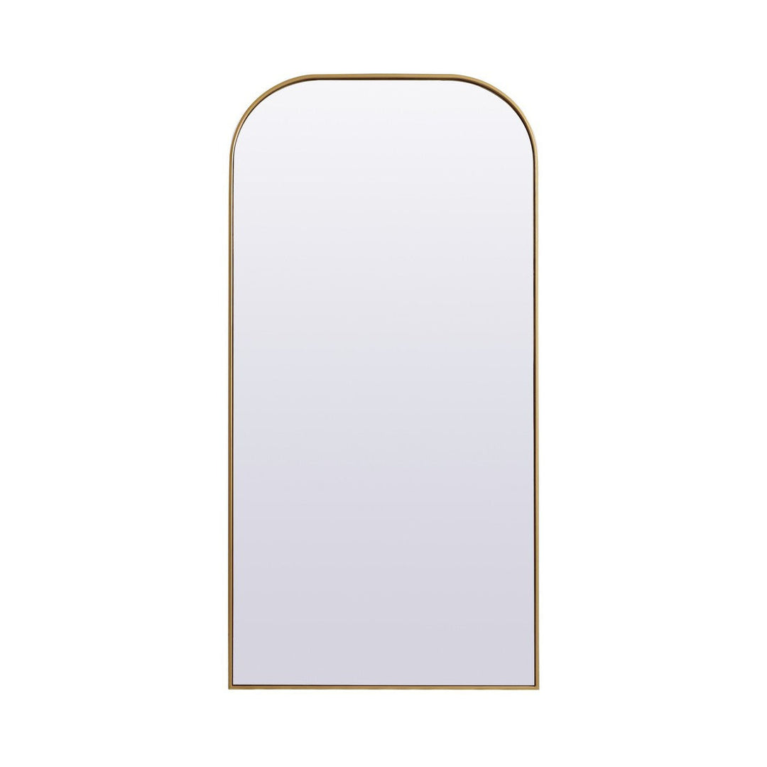 Elegant Lighting MR1B3572BRS Modern Blaire Mirror Brass