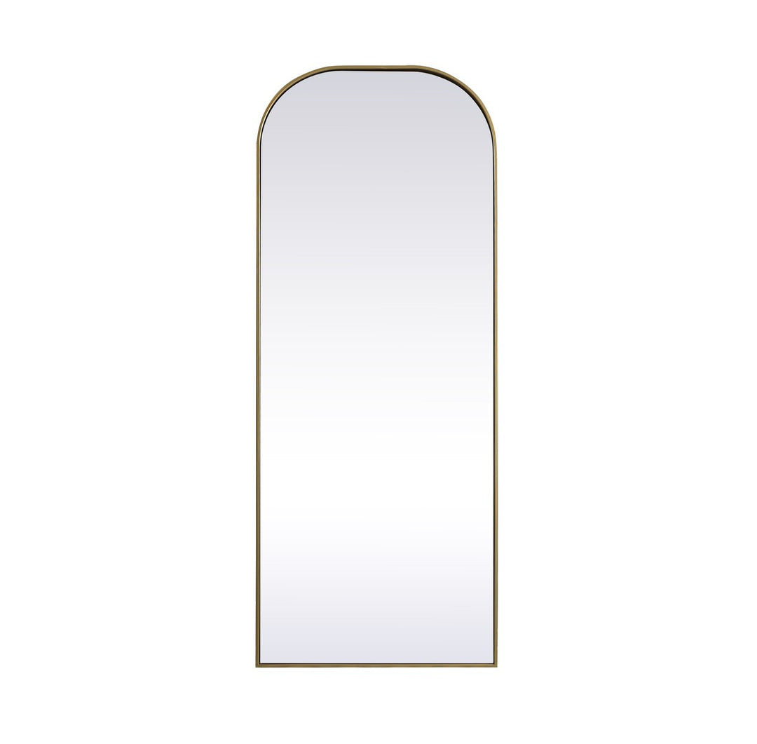 Elegant Lighting MR1FL2874BRS Modern Blaire Mirror Brass