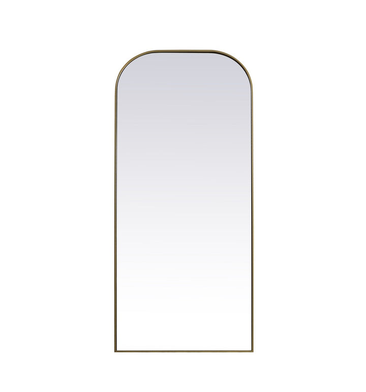 Elegant Lighting MR1FL3276BRS Modern Blaire Mirror Brass