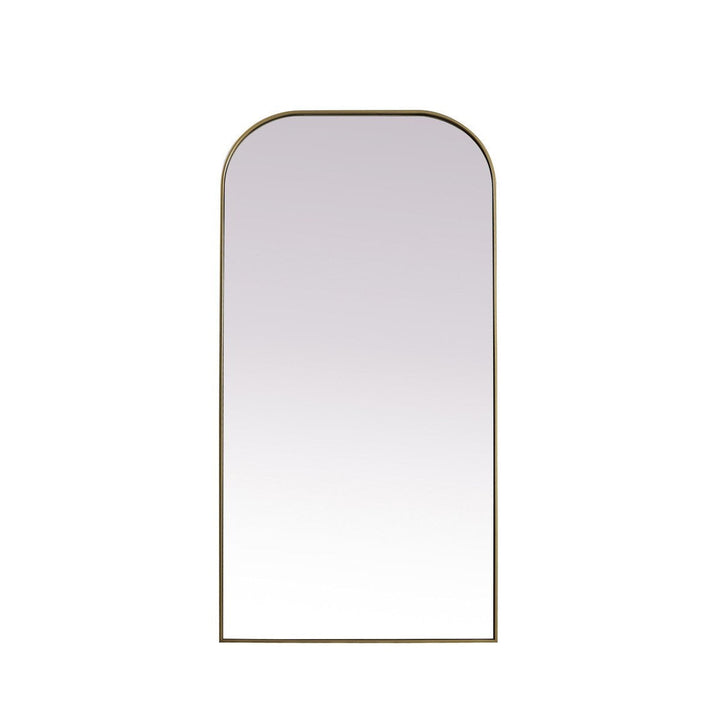 Elegant Lighting MR1FL3572BRS Modern Blaire Mirror Brass