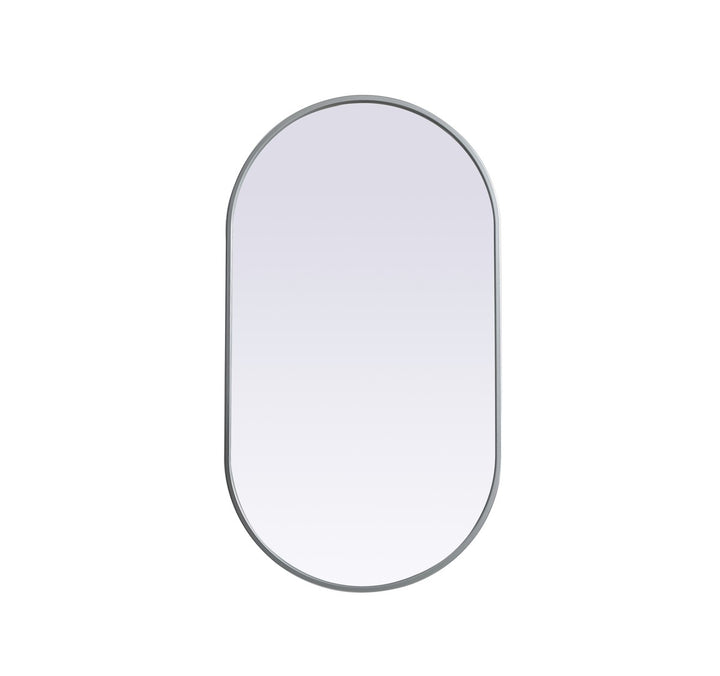 Elegant Lighting MR2A2036SIL Modern Asha Mirror Silver