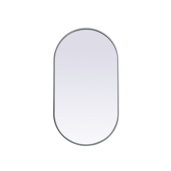 Elegant Lighting MR2A2036SIL Modern Asha Mirror Silver