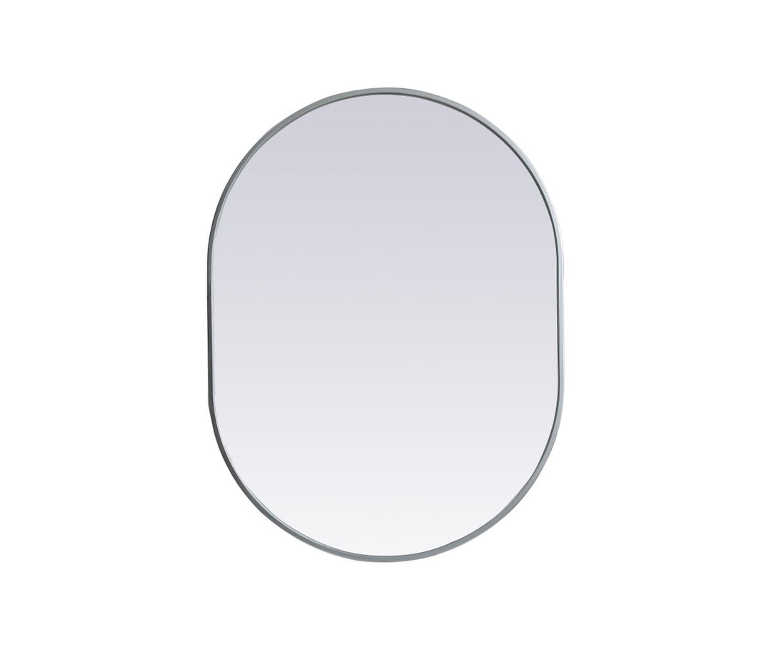 Elegant Lighting MR2A2736SIL Modern Asha Mirror Silver