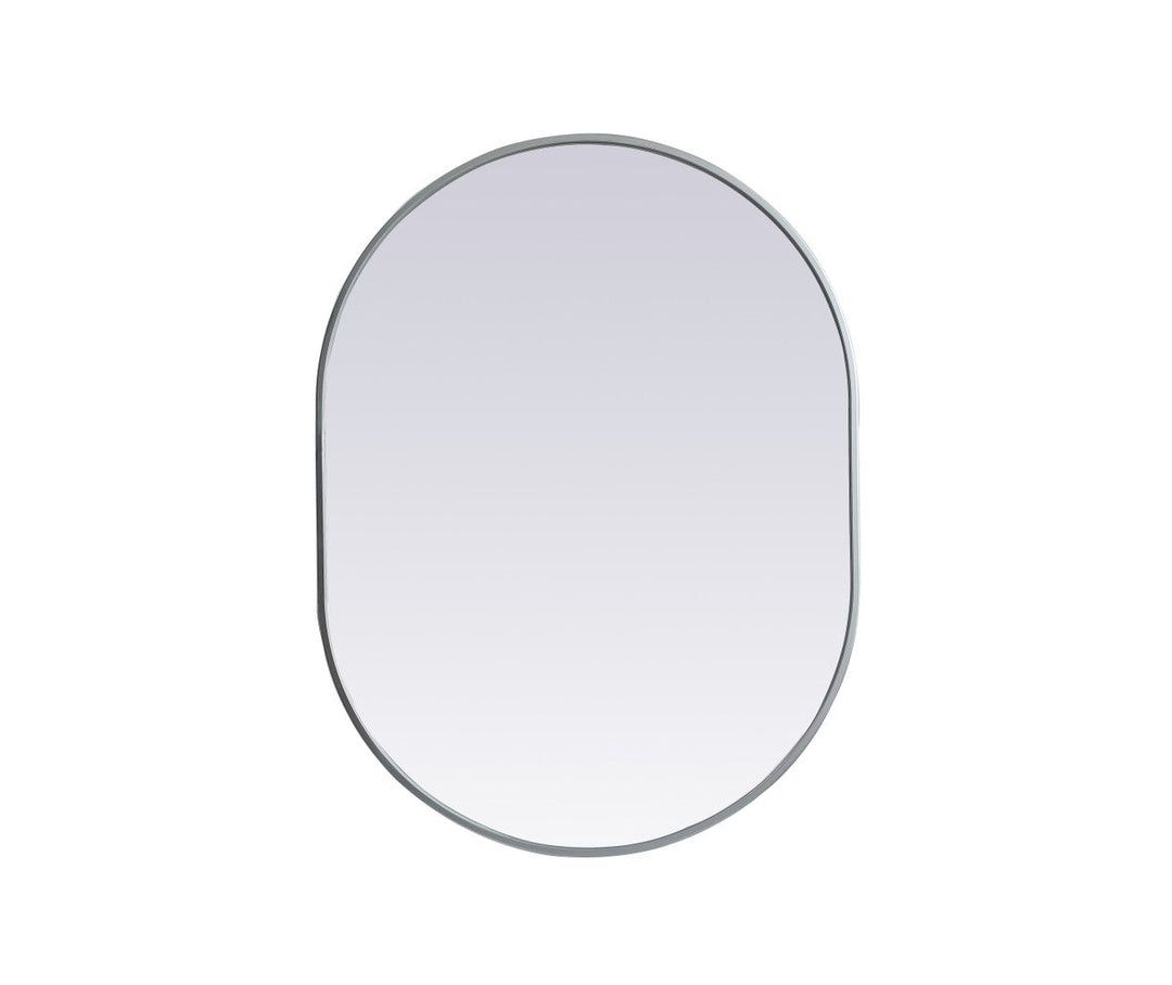 Elegant Lighting MR2A2736SIL Modern Asha Mirror Silver