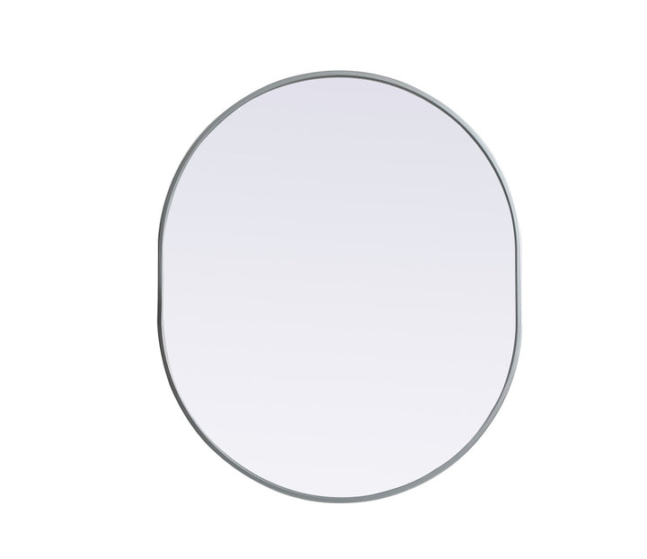 Elegant Lighting MR2A3036SIL Modern Asha Mirror Silver