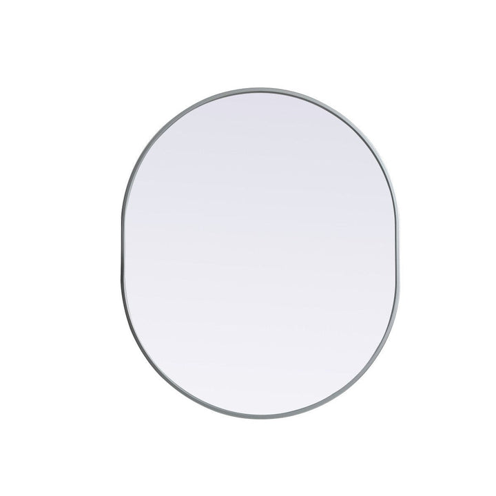 Elegant Lighting MR2A3036SIL Modern Asha Mirror Silver