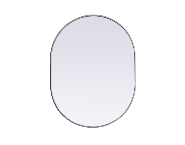 Elegant Lighting MR2A3040SIL Modern Asha Mirror Silver