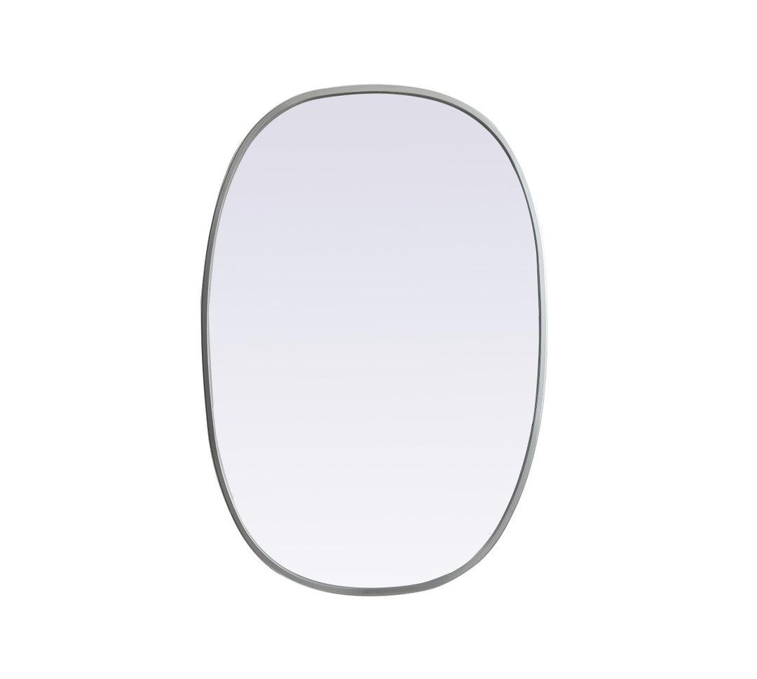 Elegant Lighting MR2B2030SIL Modern Brynn Mirror Silver