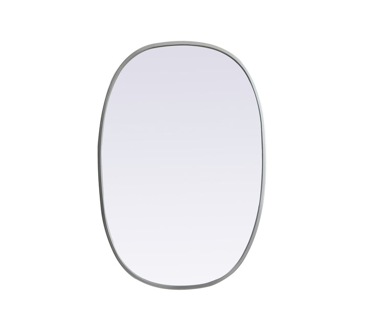 Elegant Lighting MR2B2030SIL Modern Brynn Mirror Silver