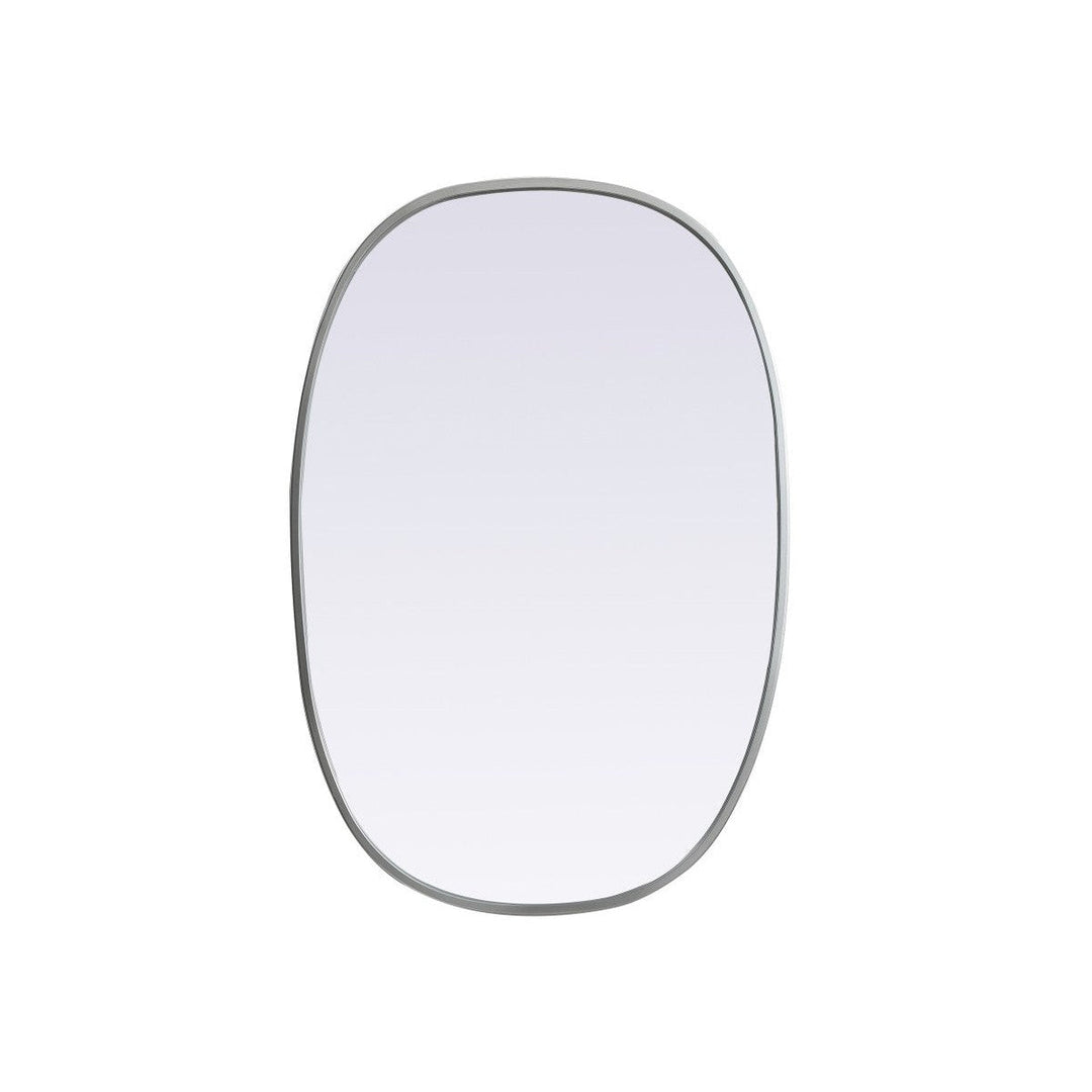 Elegant Lighting MR2B2030SIL Modern Brynn Mirror Silver