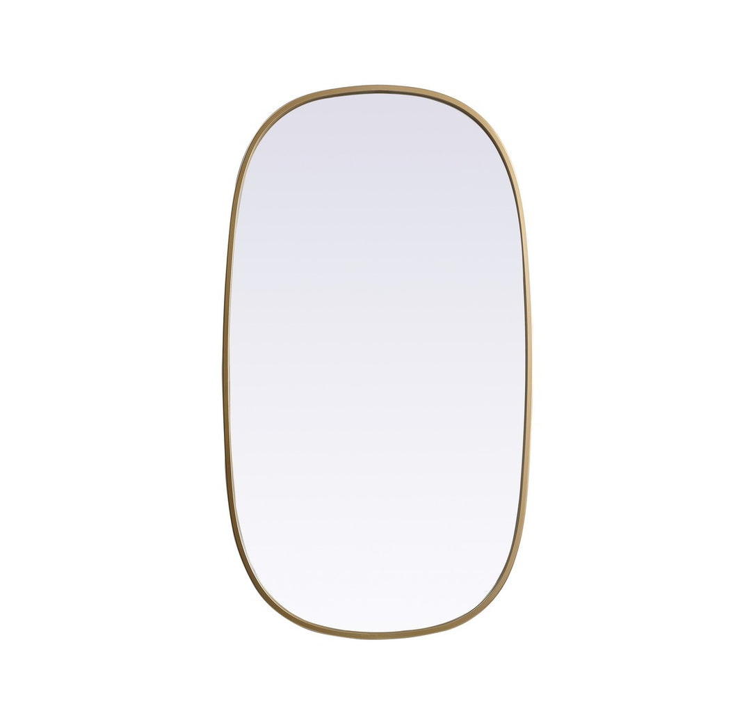 Elegant Lighting MR2B2036BRS Modern Brynn Mirror Brass