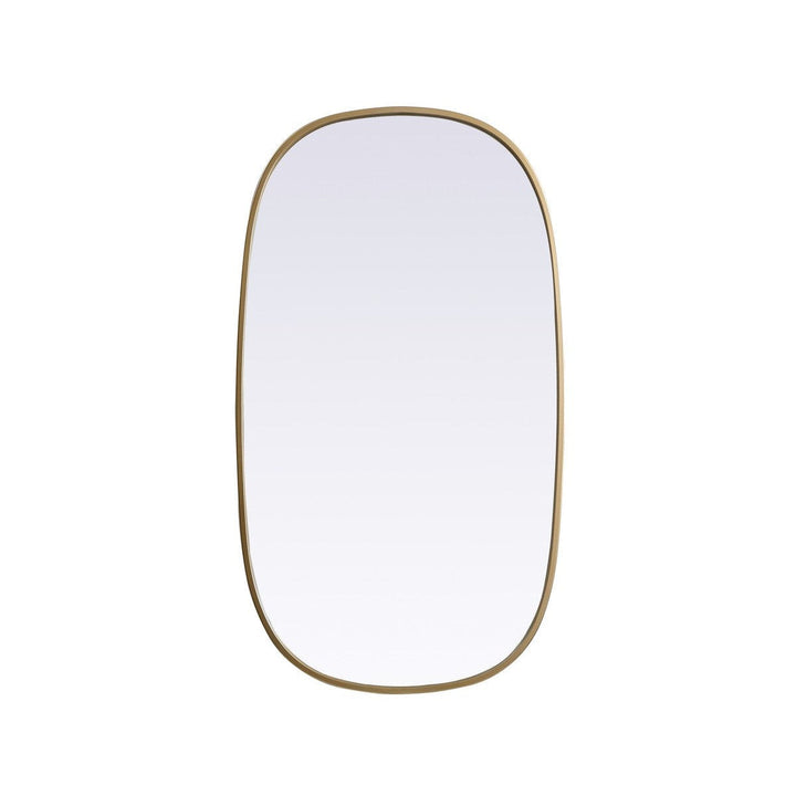 Elegant Lighting MR2B2036BRS Modern Brynn Mirror Brass