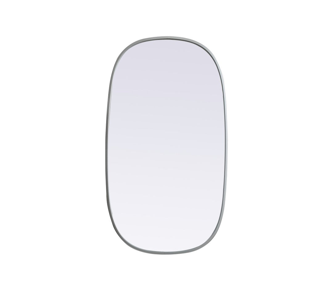 Elegant Lighting MR2B2036SIL Modern Brynn Mirror Silver