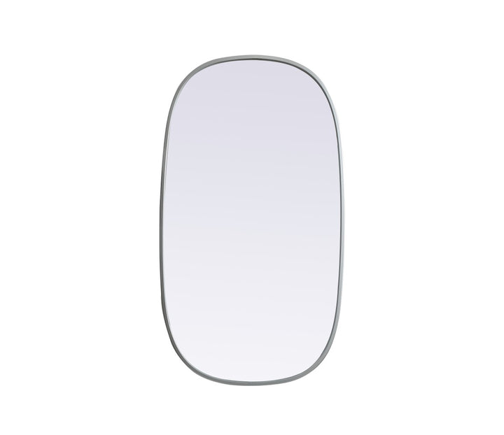 Elegant Lighting MR2B2036SIL Modern Brynn Mirror Silver