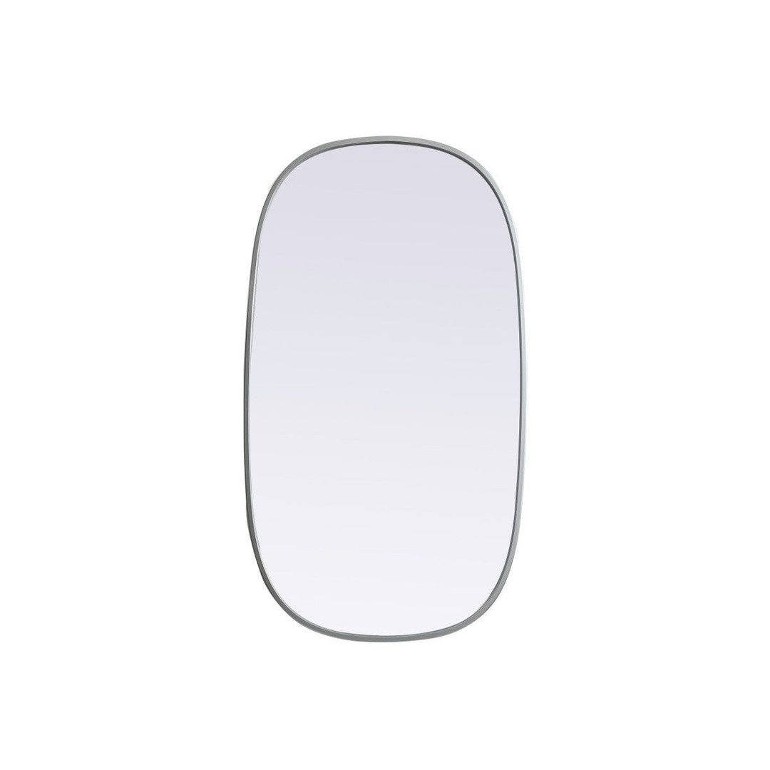 Elegant Lighting MR2B2036SIL Modern Brynn Mirror Silver