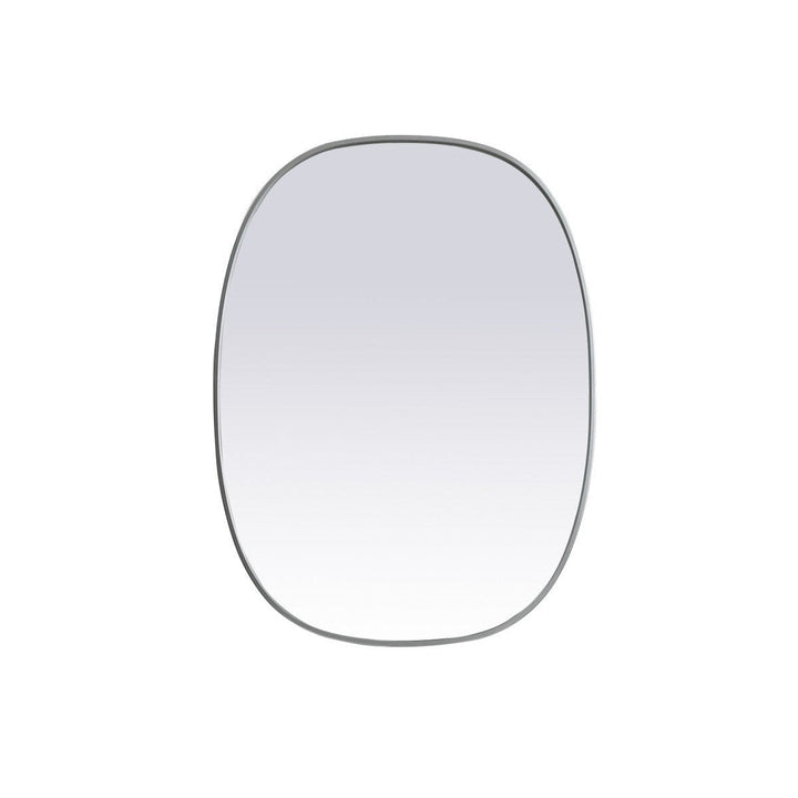 Elegant Lighting MR2B3040SIL Modern Brynn Mirror Silver