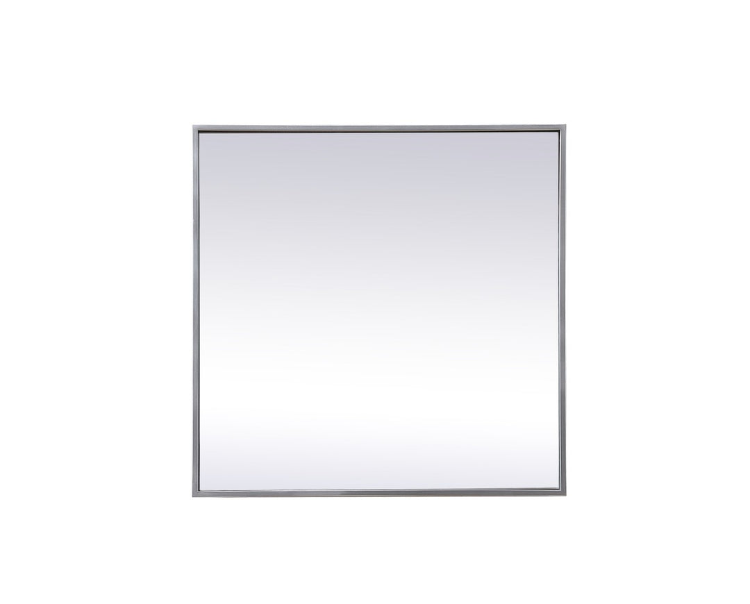 Elegant Lighting MR42424S Modern Eternity Mirror Silver