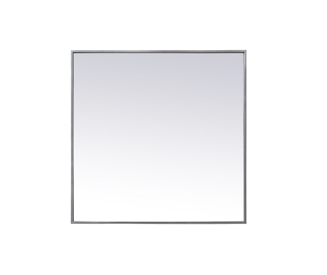 Elegant Lighting MR43030S Modern Eternity Mirror Silver