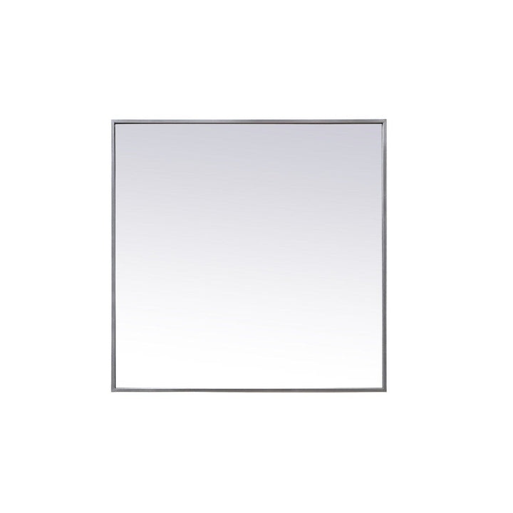 Elegant Lighting MR43030S Modern Eternity Mirror Silver