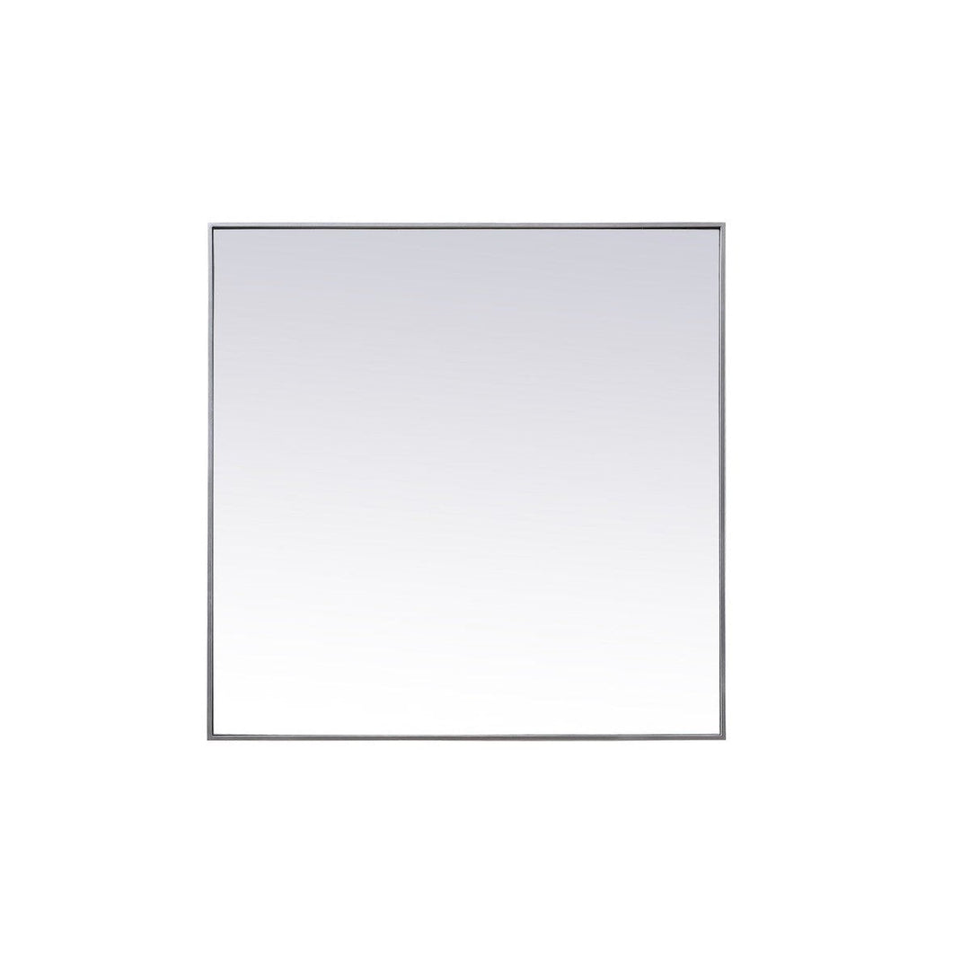 Elegant Lighting MR44242S Modern Eternity Mirror Silver