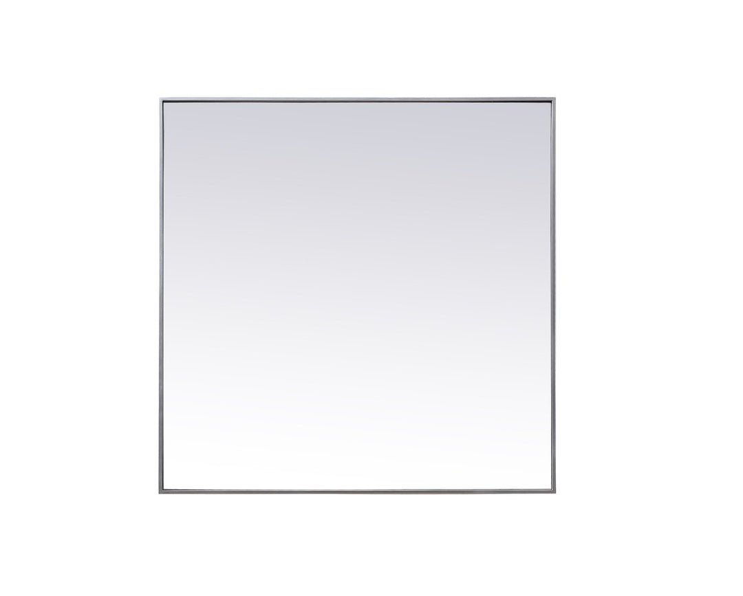 Elegant Lighting MR44242S Modern Eternity Mirror Silver