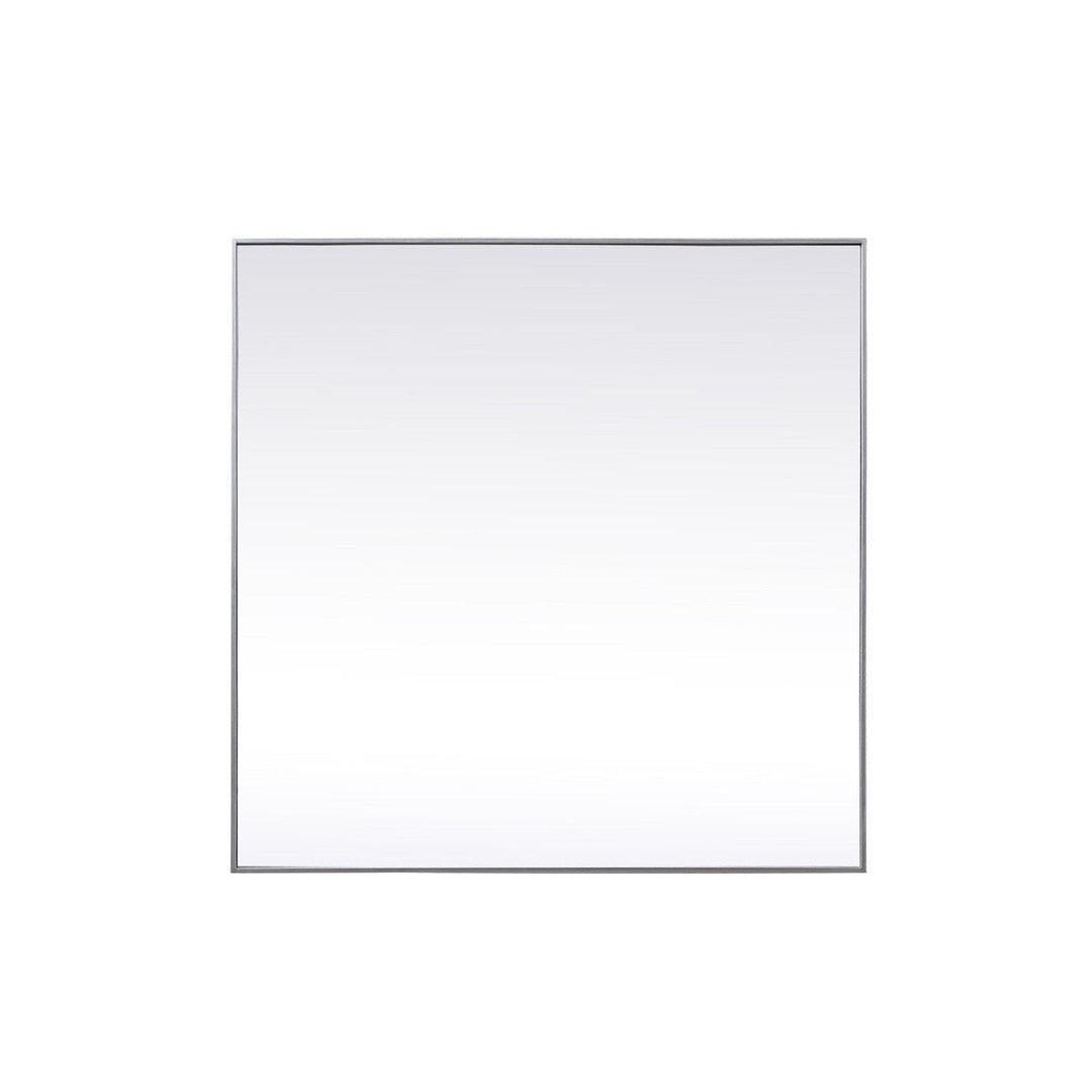 Elegant Lighting MR44848S Modern Eternity Mirror Silver