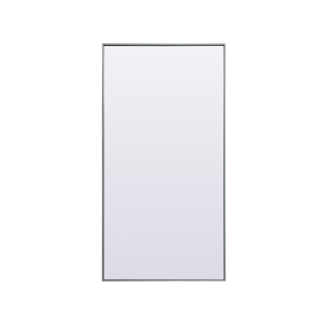 Elegant Lighting MR4FL3060S Modern Eternity Mirror Silver