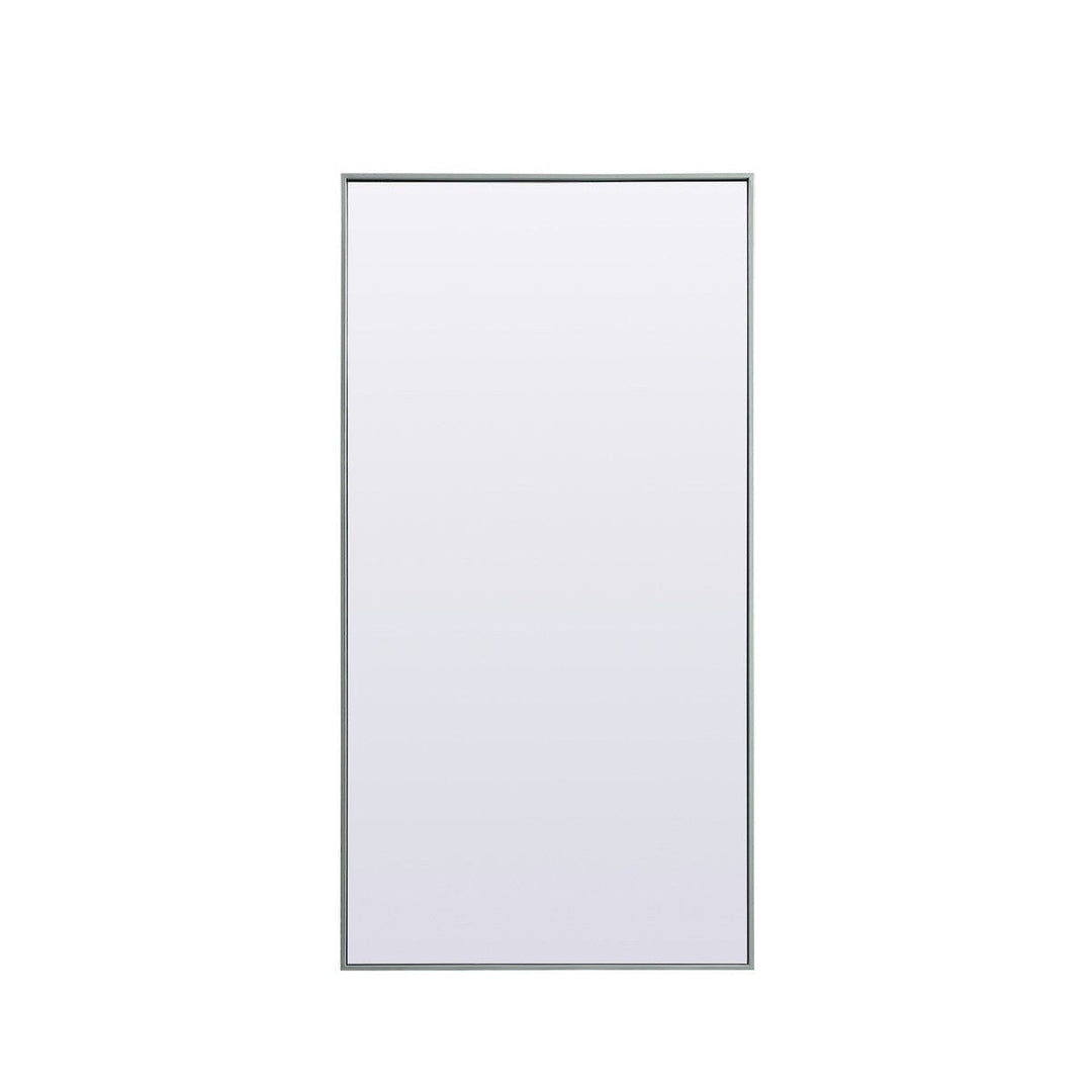 Elegant Lighting MR4FL3060S Modern Eternity Mirror Silver