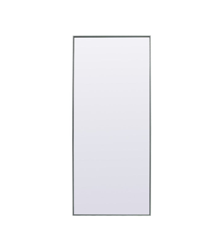 Elegant Lighting MR4FL3072S Modern Eternity Mirror Silver