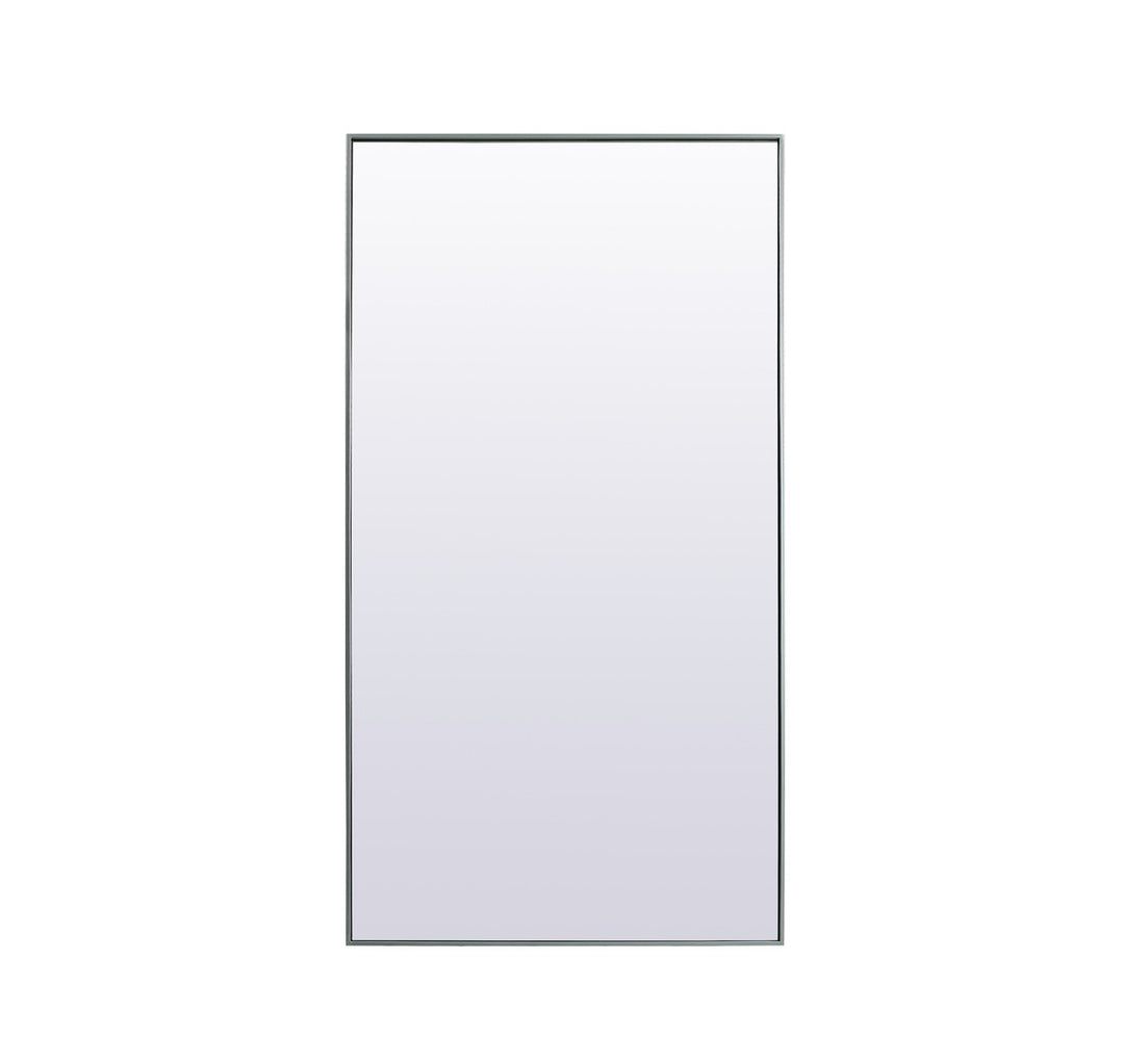 Elegant Lighting MR4FL3672S Modern Eternity Mirror Silver