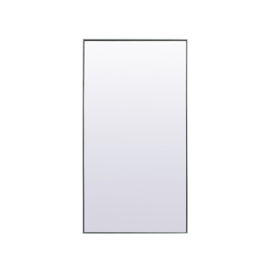 Elegant Lighting MR4FL3672S Modern Eternity Mirror Silver