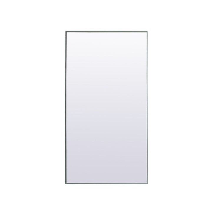 Elegant Lighting MR4FL3672S Modern Eternity Mirror Silver