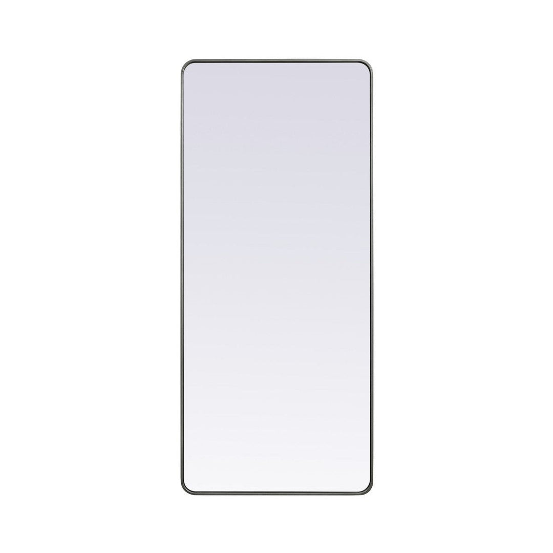 Elegant Lighting MR803272S Modern Evermore Mirror Silver