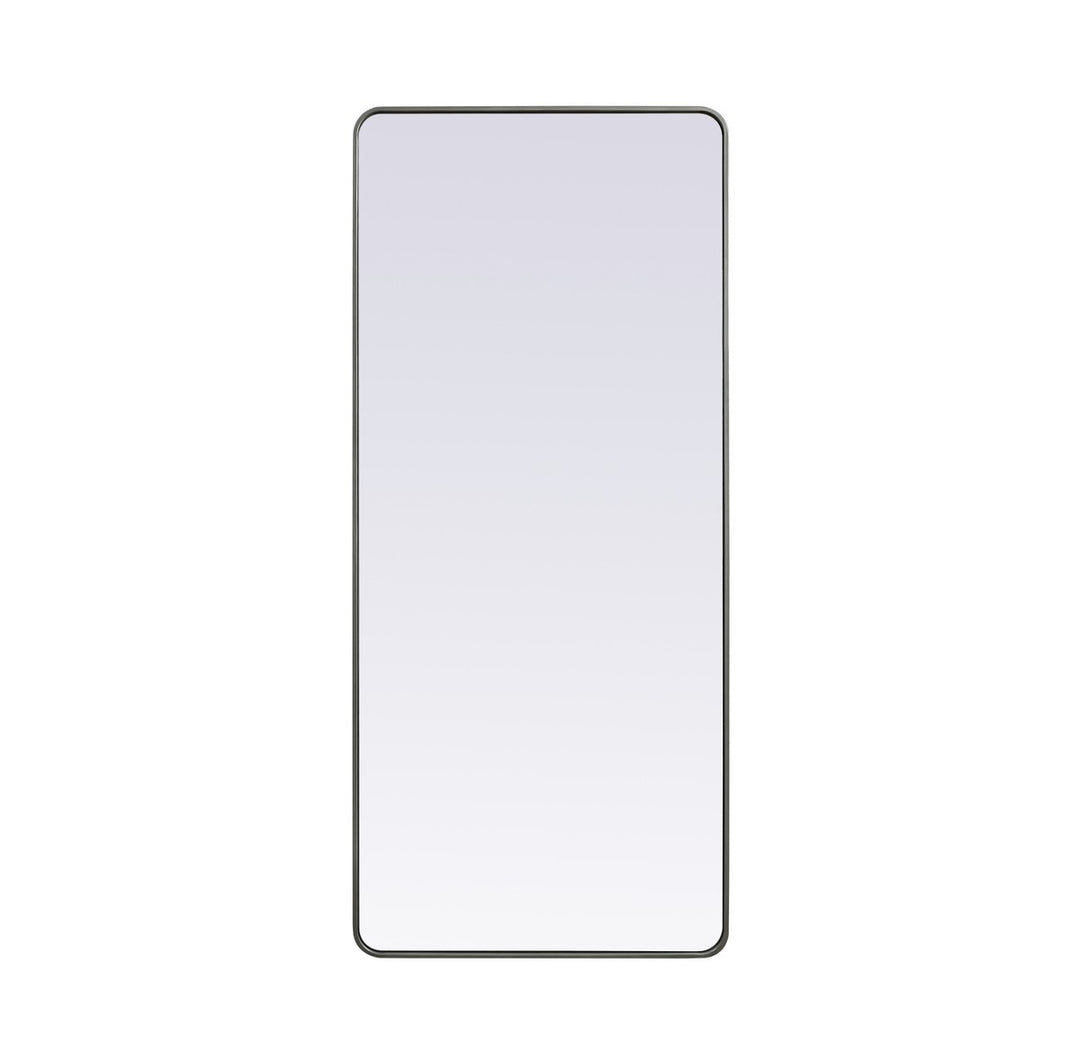 Elegant Lighting MR803272S Modern Evermore Mirror Silver