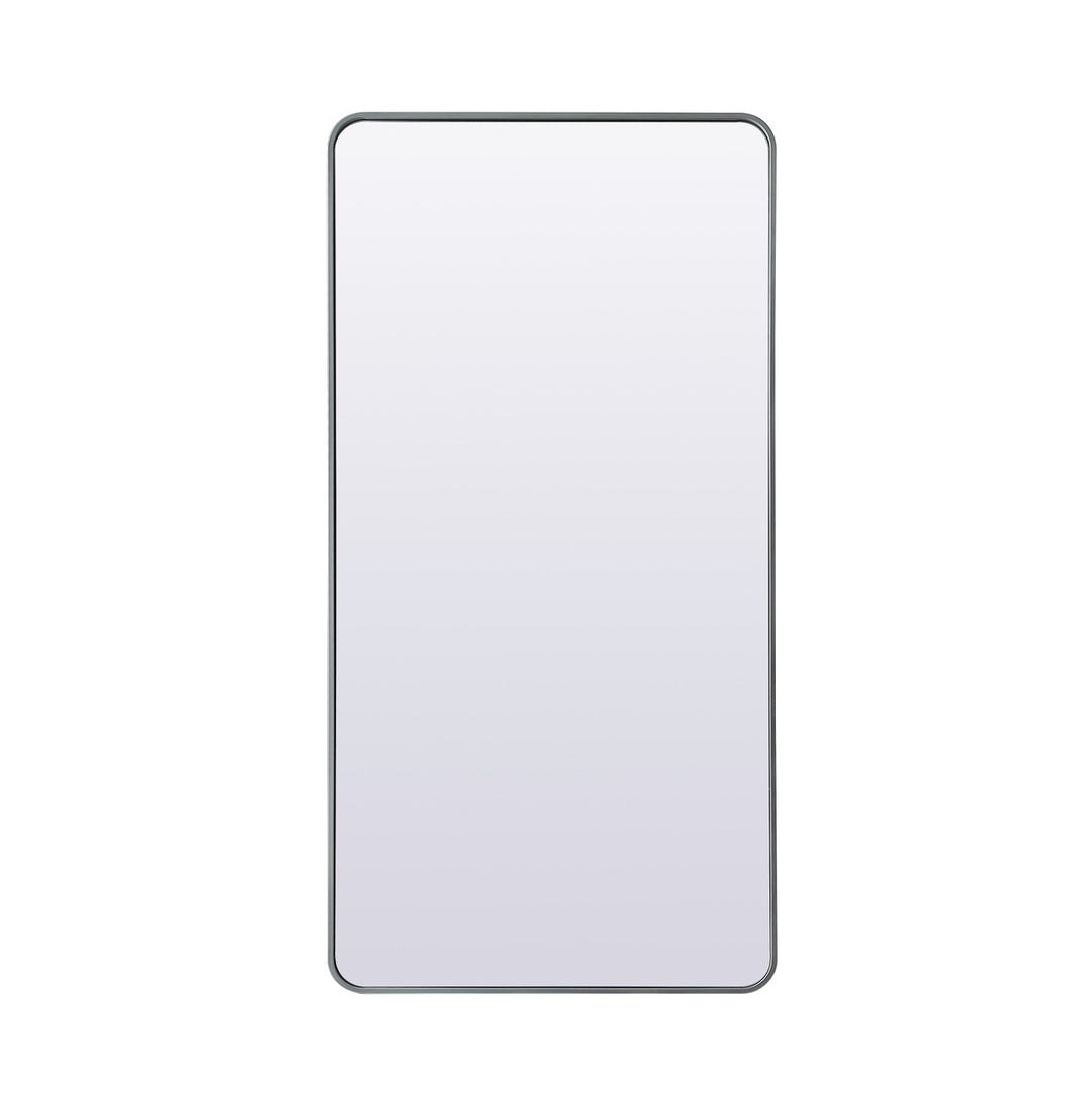 Elegant Lighting MR80FL3060S Modern Evermore Mirror Silver