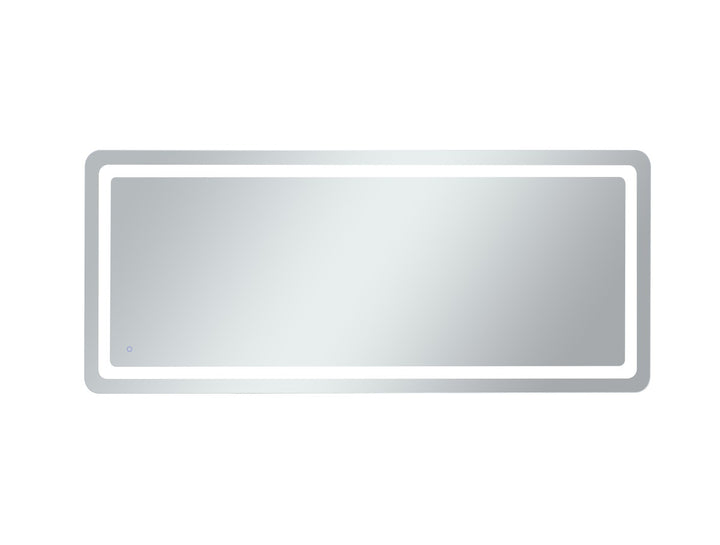 Elegant Lighting MRE33072 Modern Genesis Mirror Glossy White