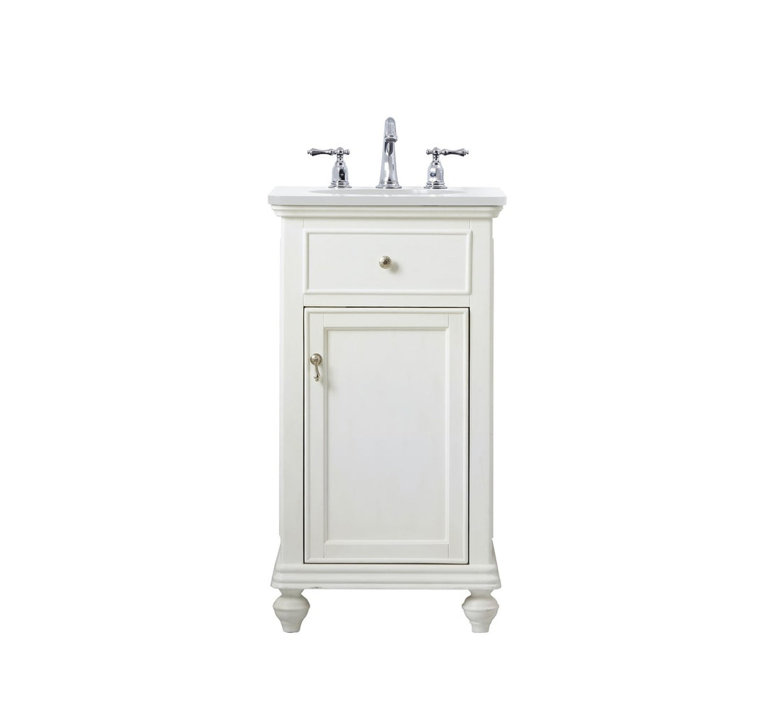 Elegant Otto VF12319AW-VW Bath Vanity Light 19 in. wide - Antique White