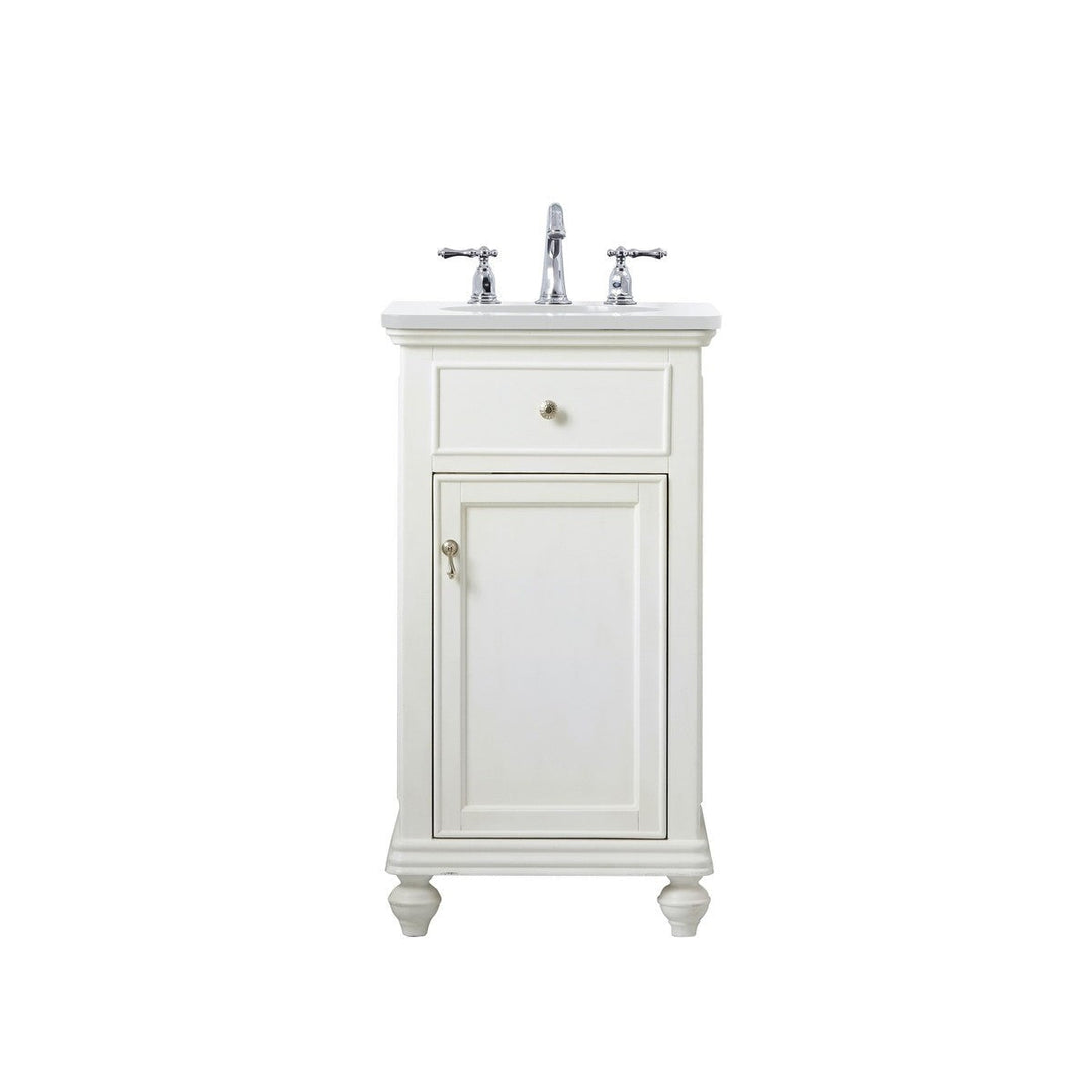 Elegant Otto VF12319AW-VW Bath Vanity Light 19 in. wide - Antique White